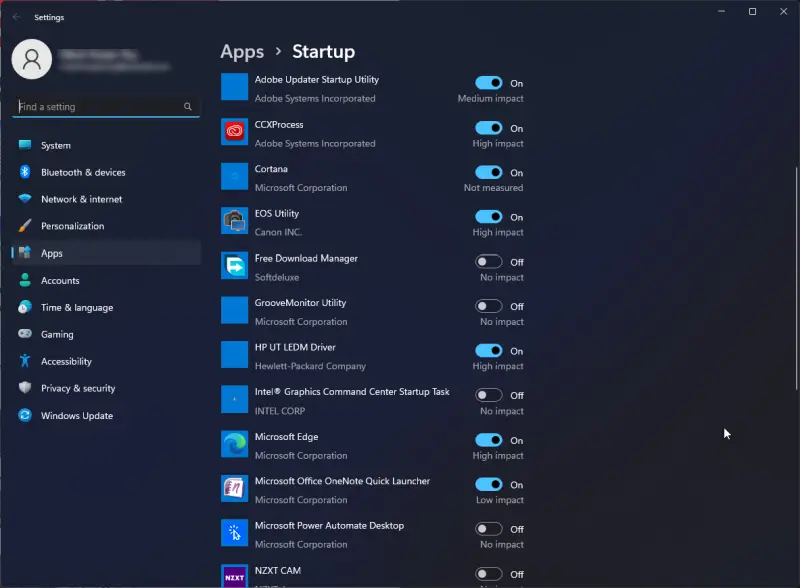 How To Disable Or Enable Startup Apps On Windows 11