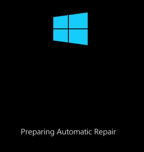 When you see Preparing Automatic Repair screen